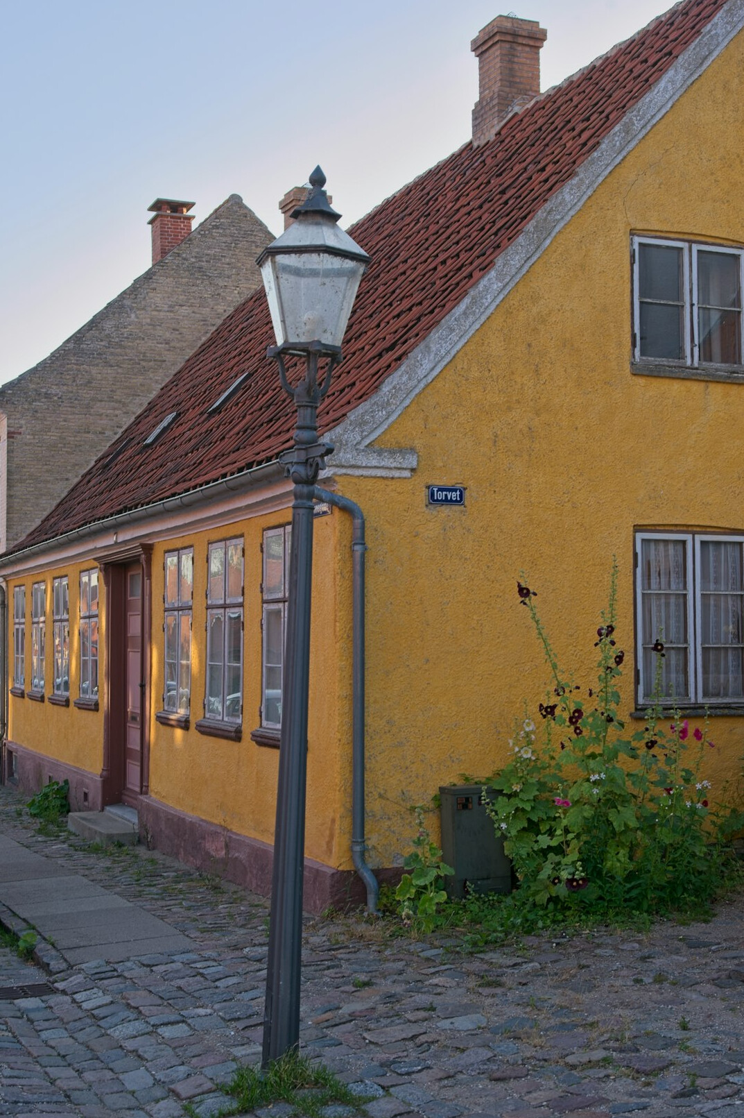 hidden danish village scene