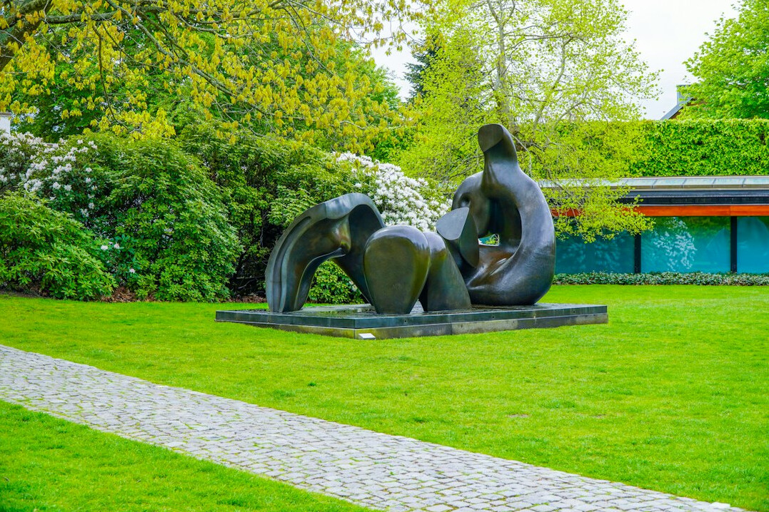 family gathering in garden denmark