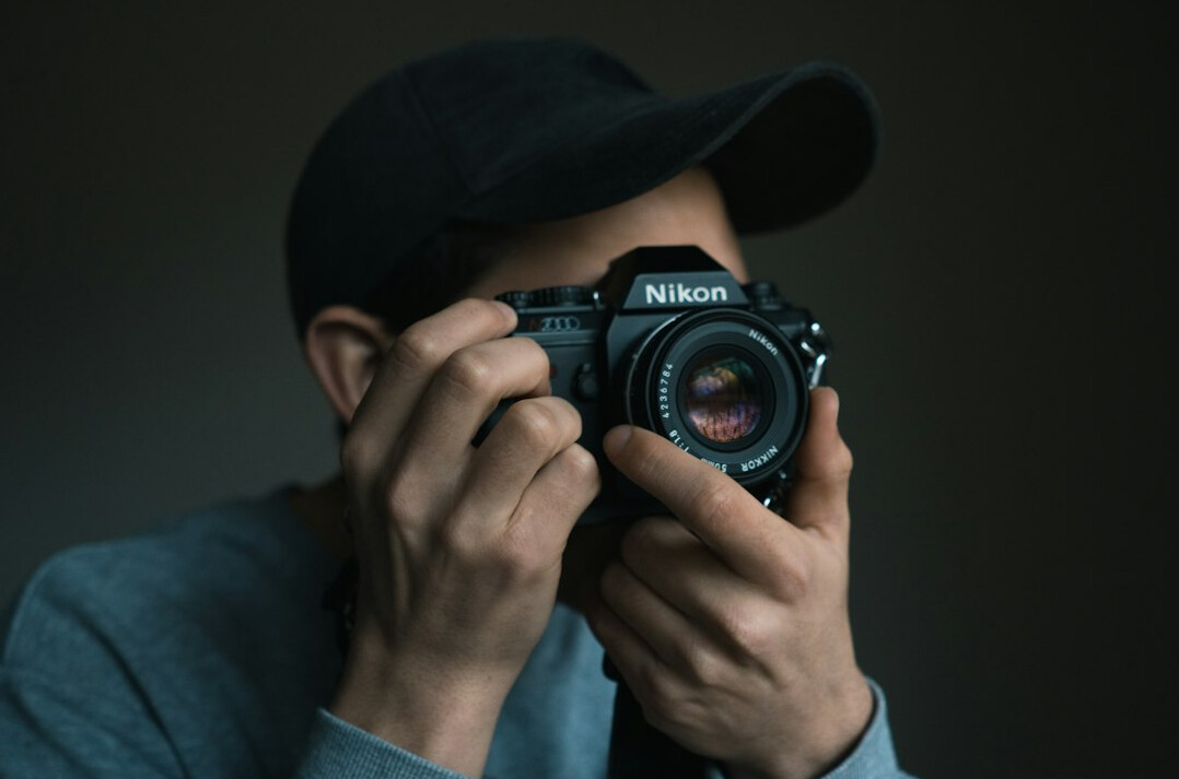 danish photographer with camera